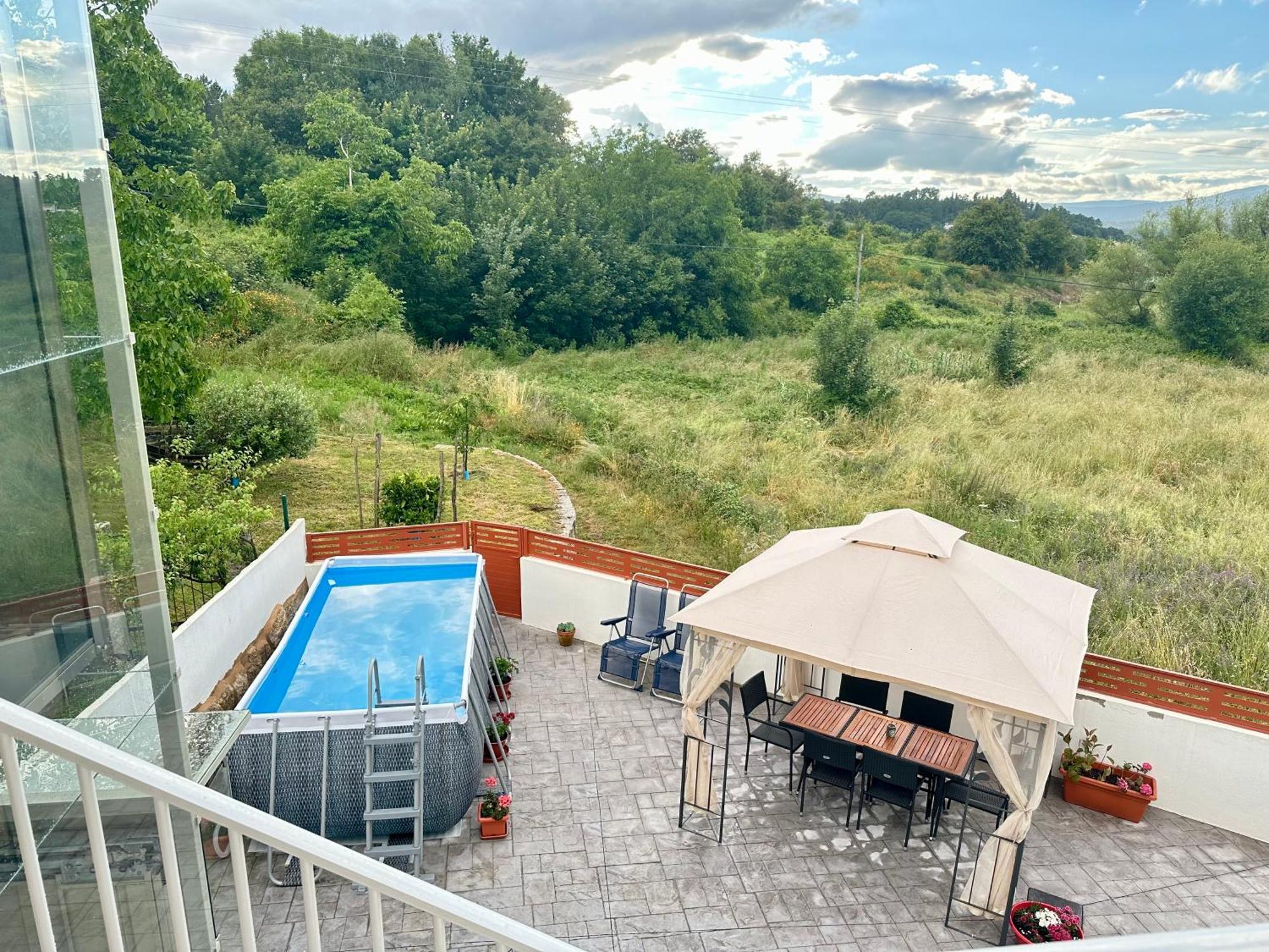 Casa La Oveja Negra, Con Piscina Villa Ourense Exterior foto
